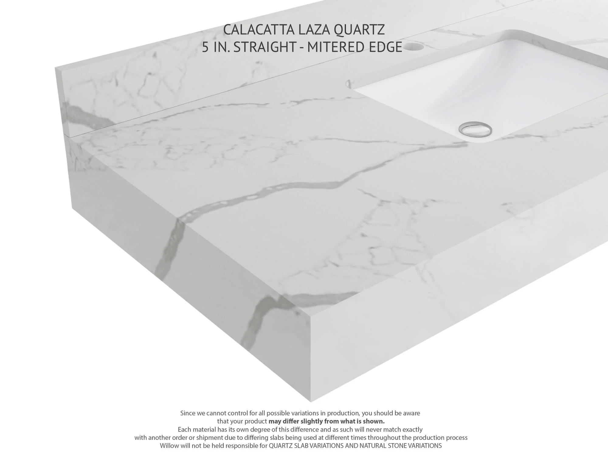 Manhattan Bathroom Vanities with Thick Countertops
